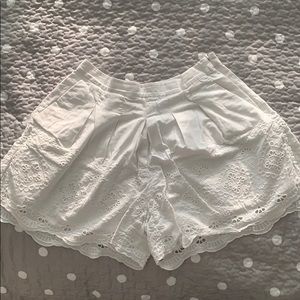 White shorts